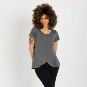 Motherhood Maternity - PULL OVER OPEN FRONT NURSING TEE